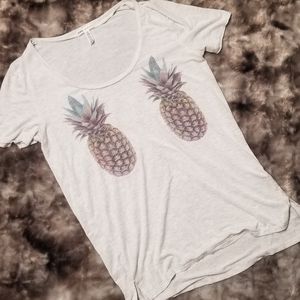 PINK Victoria's Secret Pineapple Tee